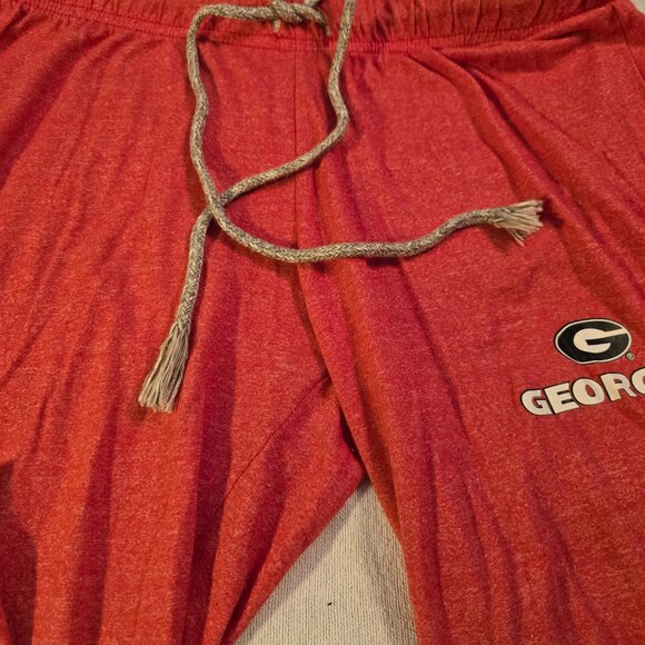Sports Concepts GA Women S Small Georgia Red College Sleepwear Pants GUC SOFT! - Picture 3 of 11